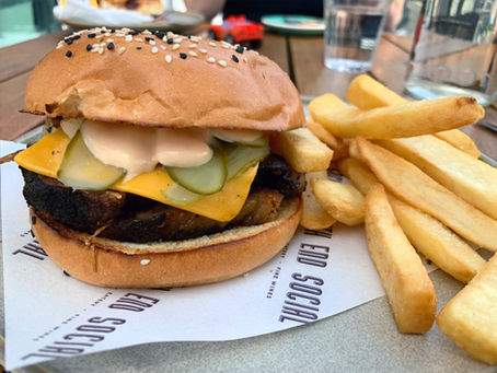 South End Social - Brisket Burger