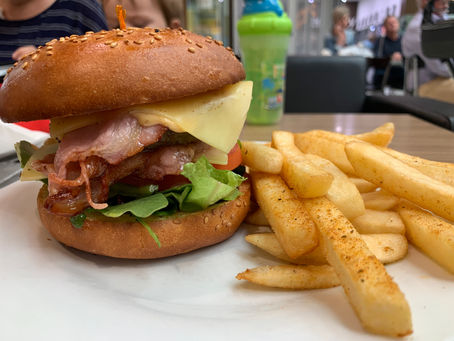 Coffee Club - Gourmet Beef & Bacon Burger