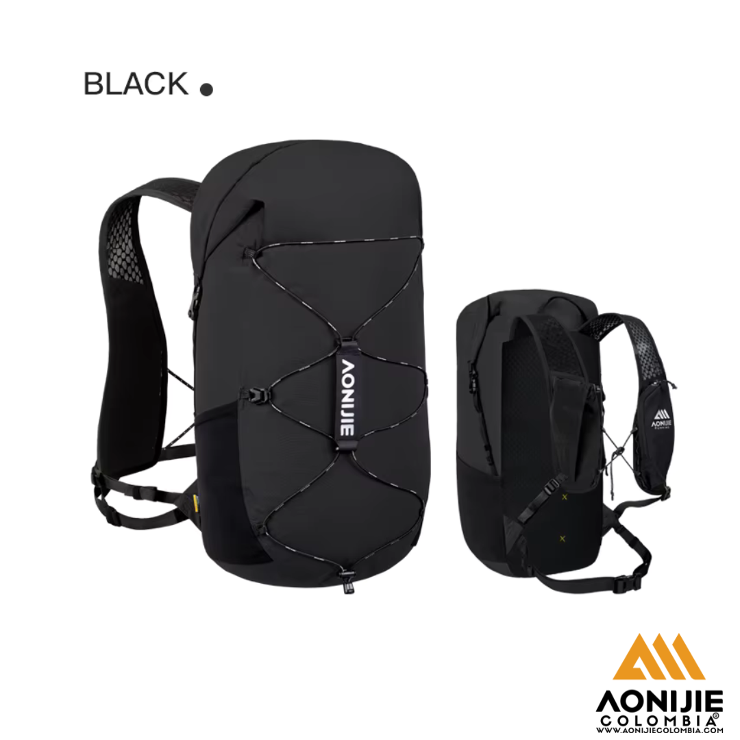 Morral de Senderismo Aonijie 22L. Negro.