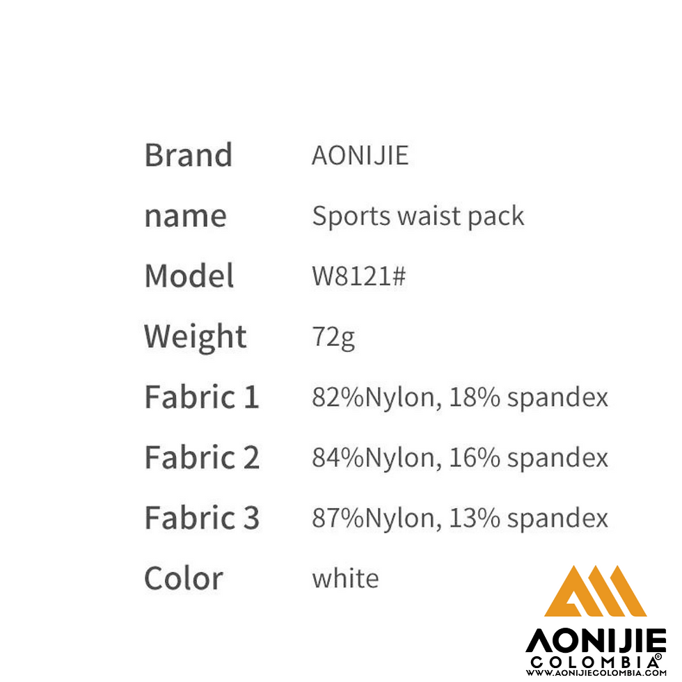 Miniatura: Cinturon de Hidratacion/Portabastones/Dorsal Aonijie UltraPRO.