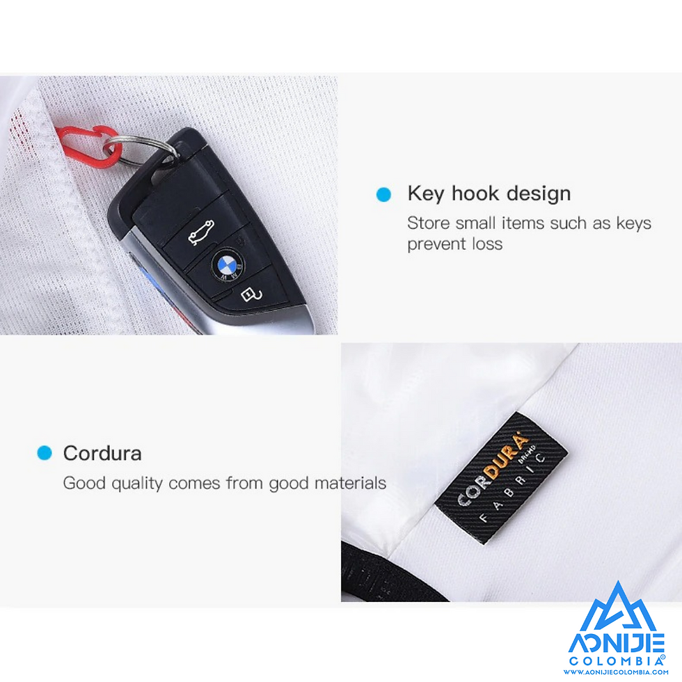 Miniatura: Chaleco de Hidratacion Aonijie Ounergy 10L. Blanco yNegro.