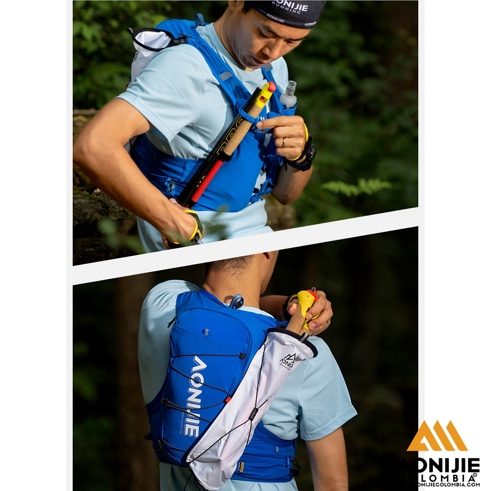 Miniatura: Chaleco de Hidratacion Aonijie LEAP Series 10L. Azul.