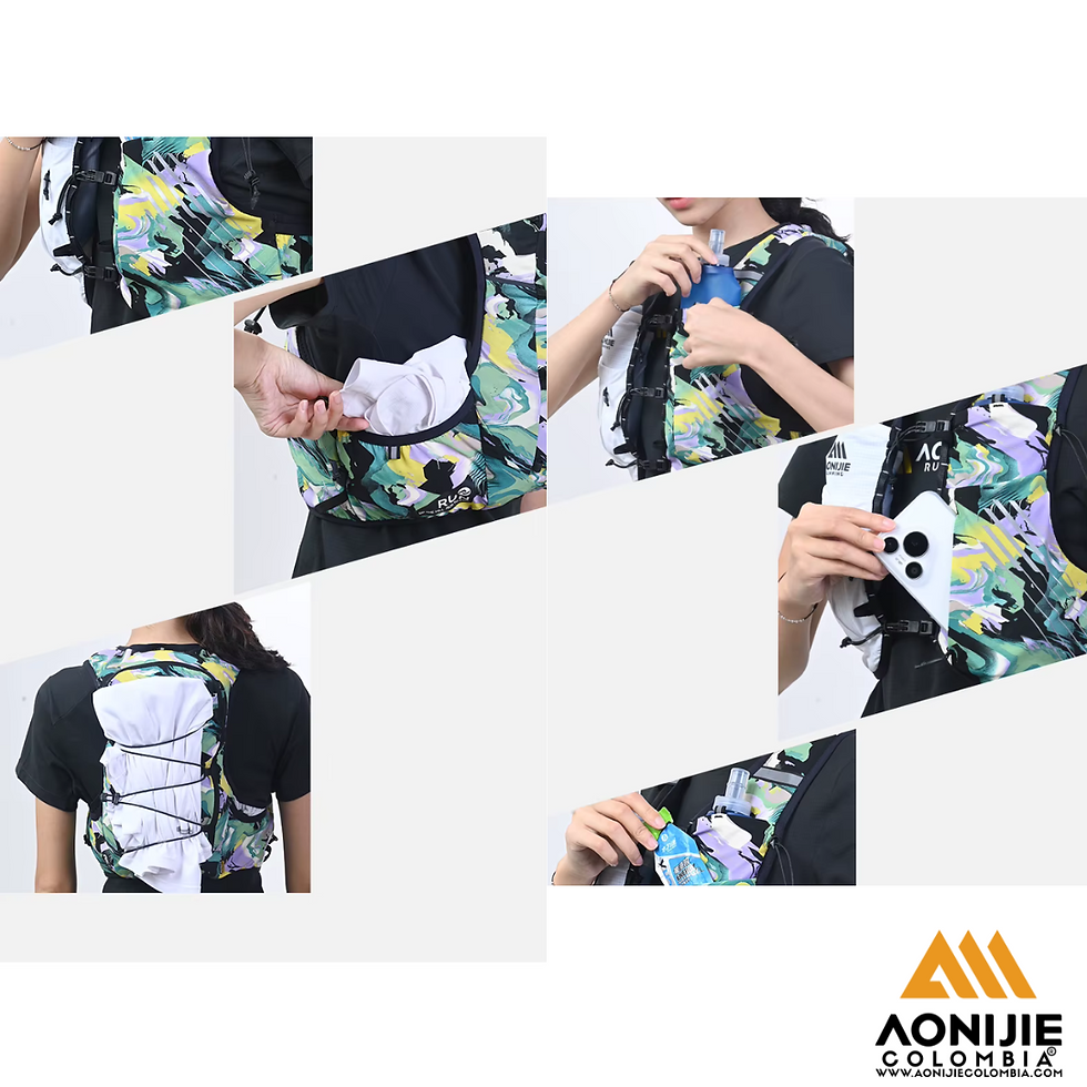 Miniatura: Chaleco de Hidratacion Aonijie LEAP Series 10L. Purpura.