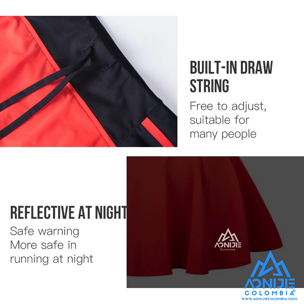 Miniatura: Falda deportiva Aonijie FAST. Negro.