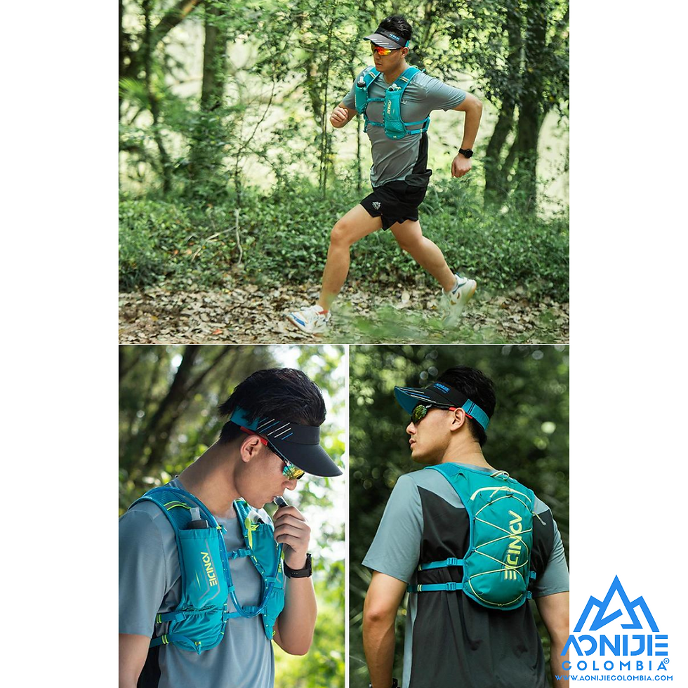 Miniatura: Chaleco de Hidratacion Aonijie Travel Ligth 5L. Verde.