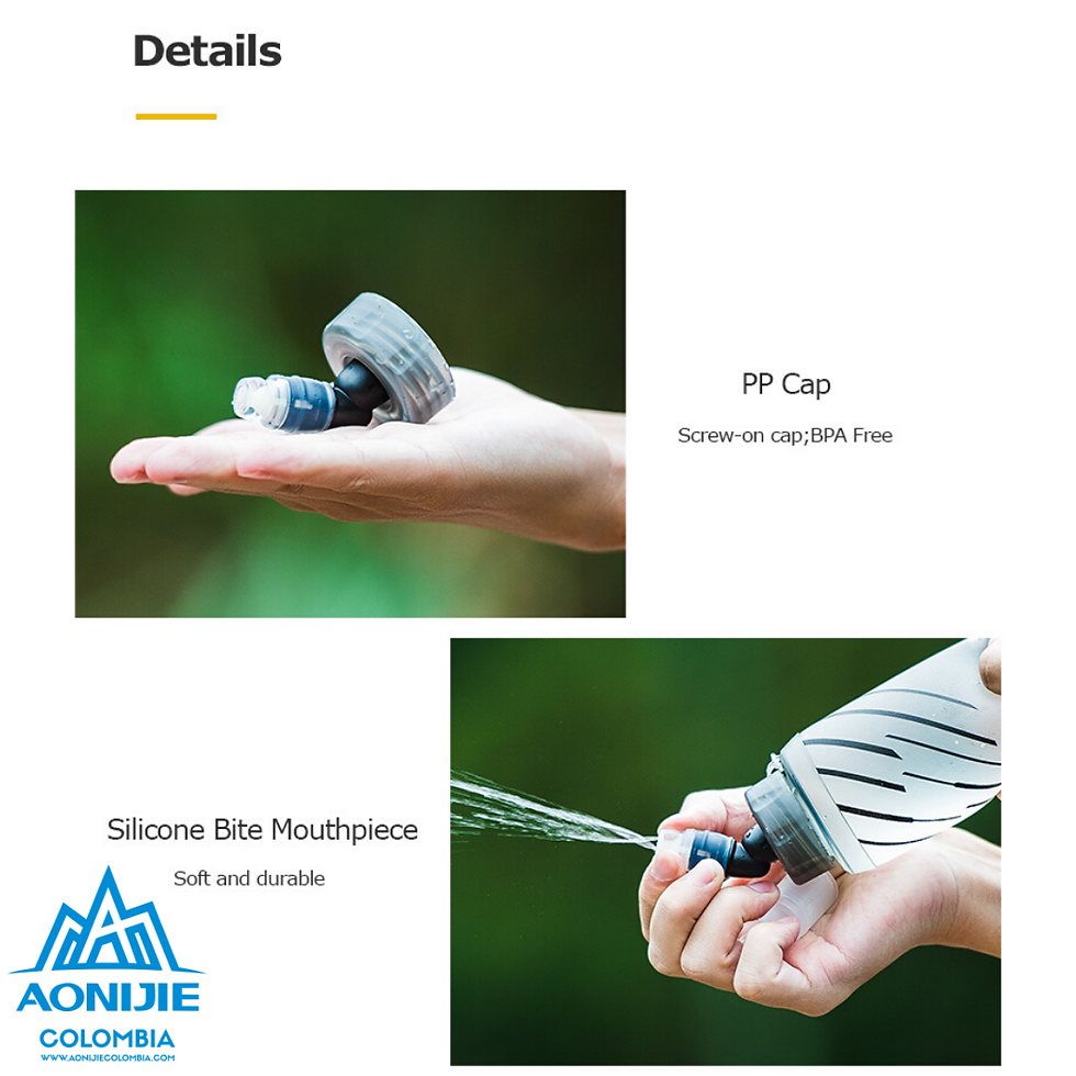 Miniatura: Soft Flask 360º 420cc AntiMicrobial Aonijie.