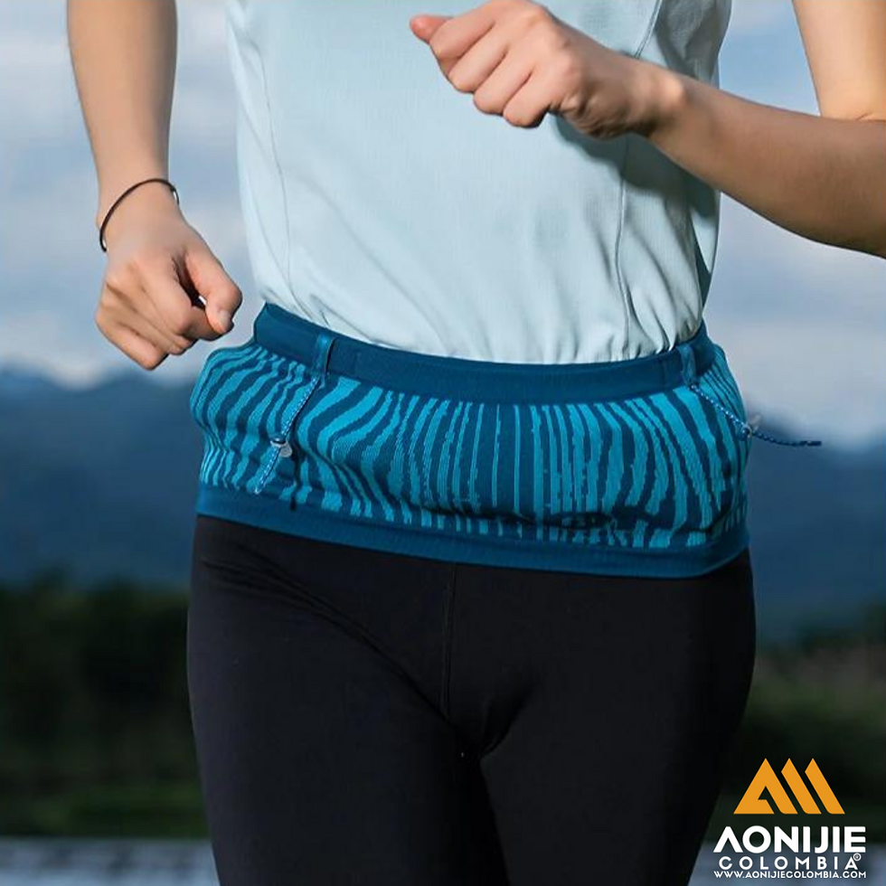 Miniatura: Cinturon de Hidratacion Knitted Trail V2. Negro.