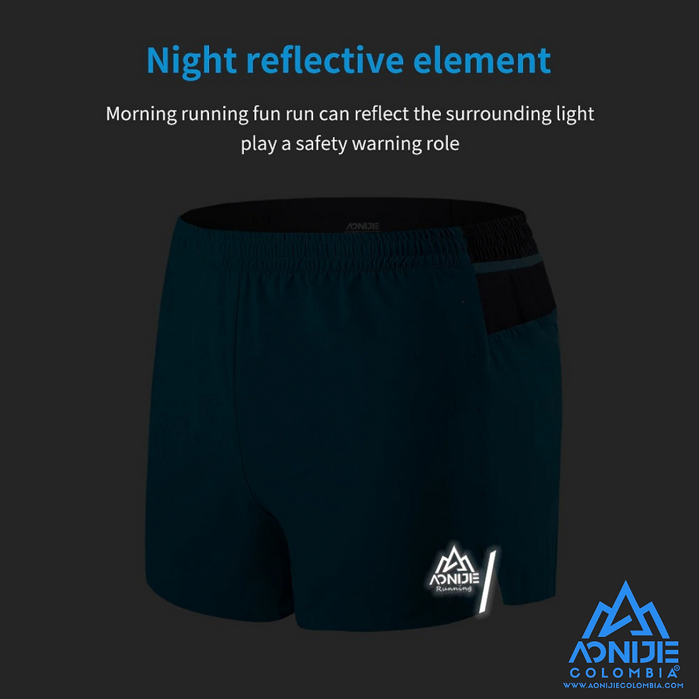 Miniatura: Short Aonijie Fast. Hombre. Azul.