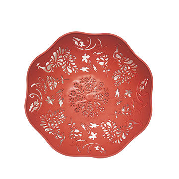 (ISI 12pcs) PIRING CANTIK MOTIF BUNGA