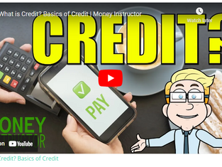 Learning your credit and checking account A B Cs