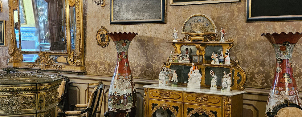 Piezas únicas en el Perú y conservadas en la Casa Aliaga