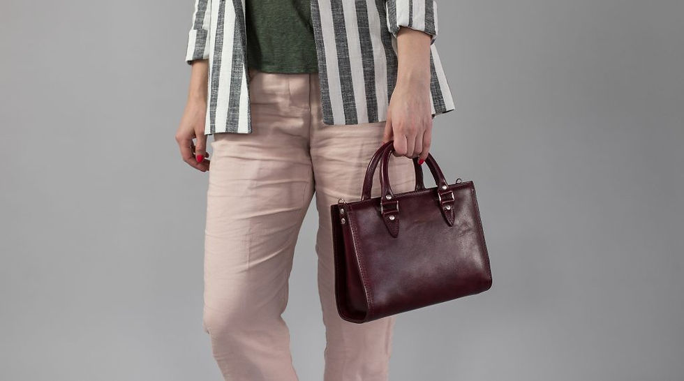 Прев'ю: Кожаная сумка "Andrea"