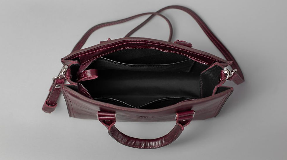 Прев'ю: Кожаная сумка "Andrea"