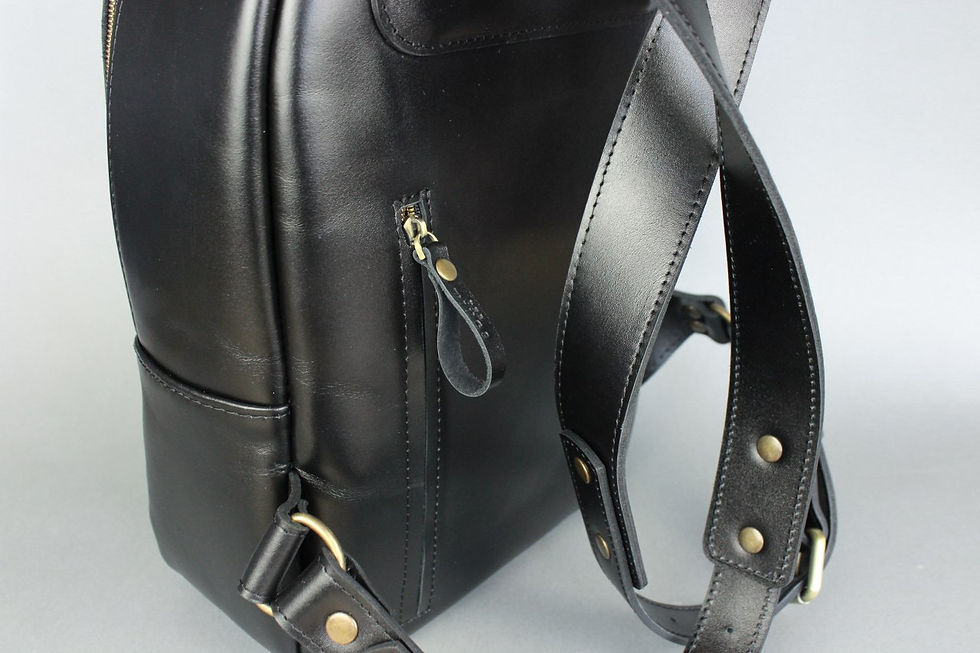 Прев'ю: Кожаный рюкзак "Alabama"