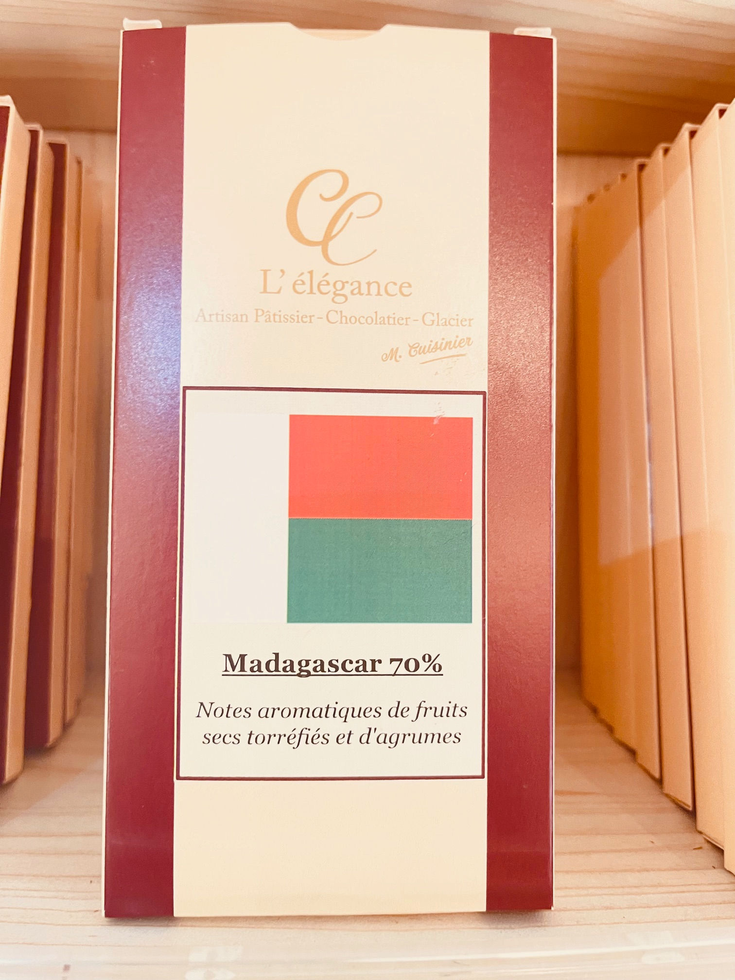 Tablette Grands Crus Madagascar 70% Nature