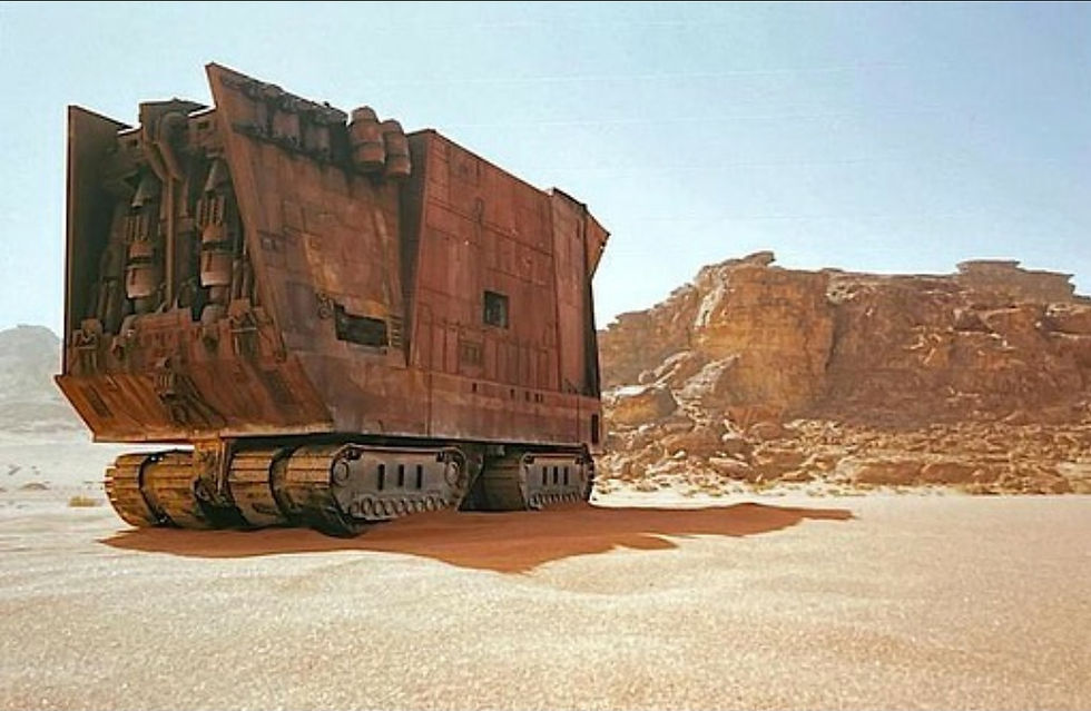 Sandcawler shooting model