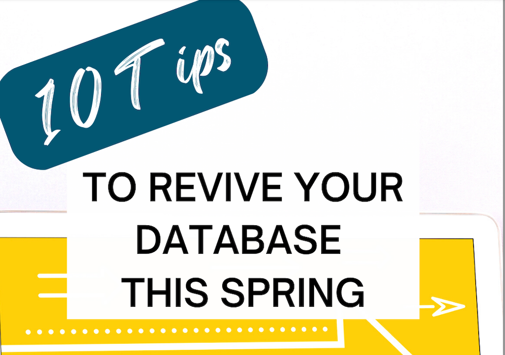 10 Tips for Reviving Your Database this Spring | Title Partner Pete
