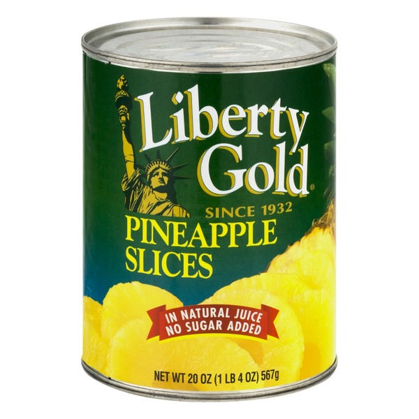 LIBERTY GOLD PINEAPPLE SLICES 567G