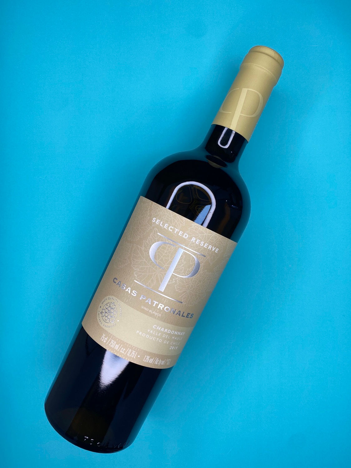 CASAS PATRONALES SELECTED R CHARDONNAY 750ML