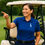Thumbnail: Womens Blue Polo