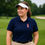 Thumbnail: Womens Navy Blue Polo