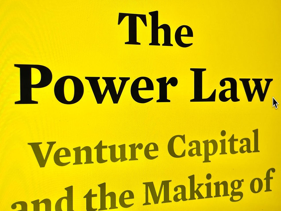 The Power Law door Sebastian Mallaby. Ondertitel: Durfkapitaal en het maken van de nieuwe toekomst.