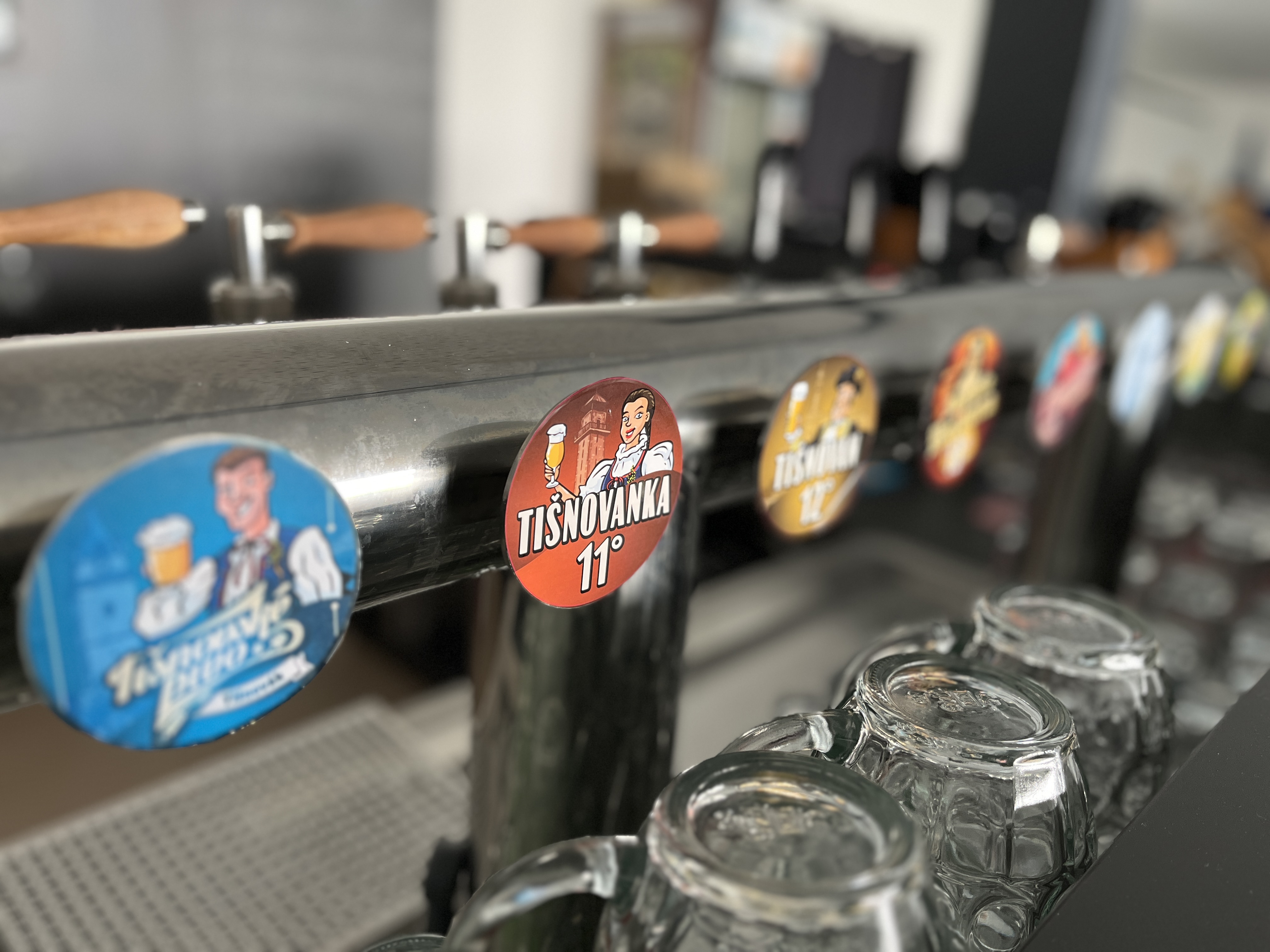 Krček Pub interiér