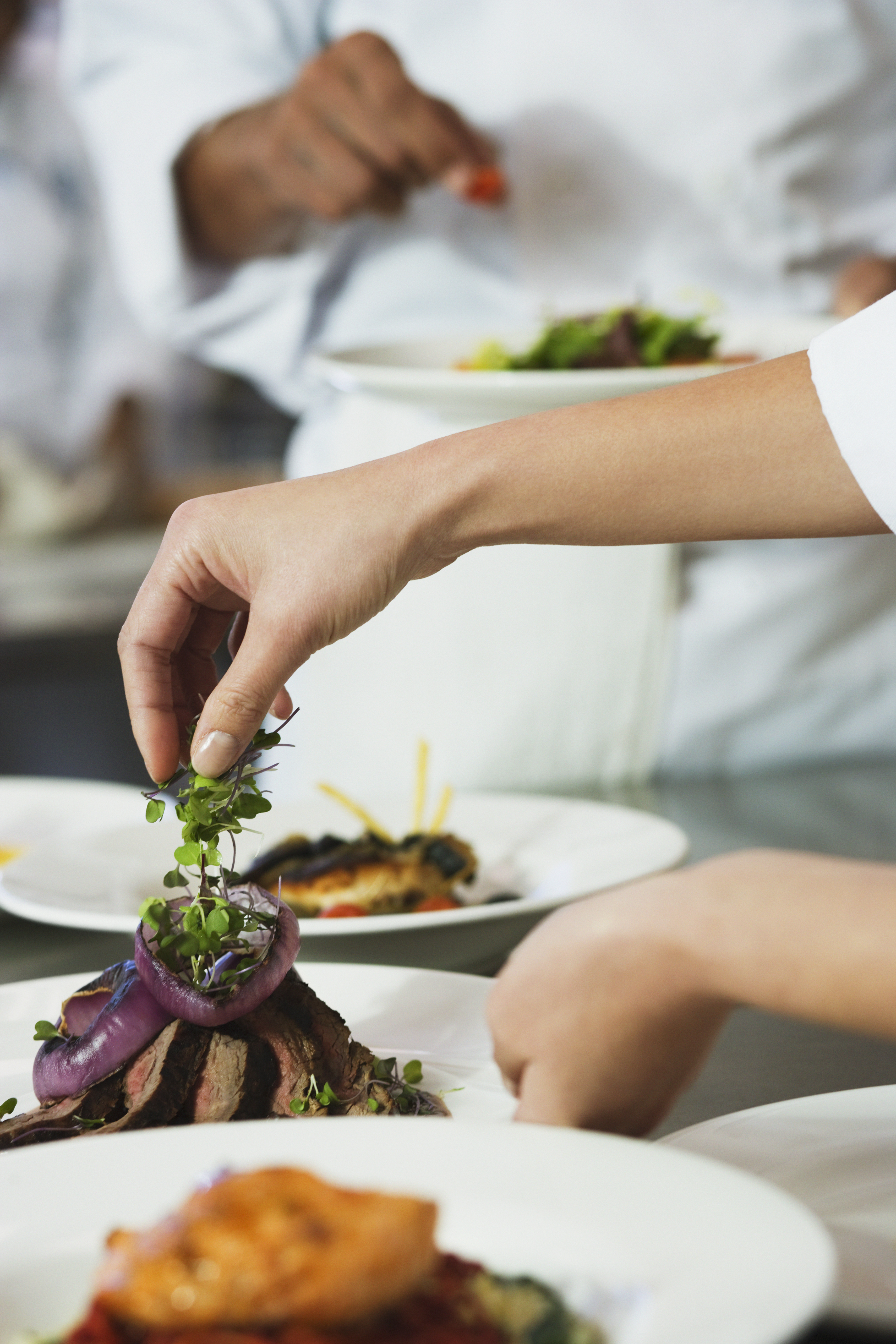 Arranged Food and Objects
