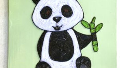 Oso Panda con nombre personalizado