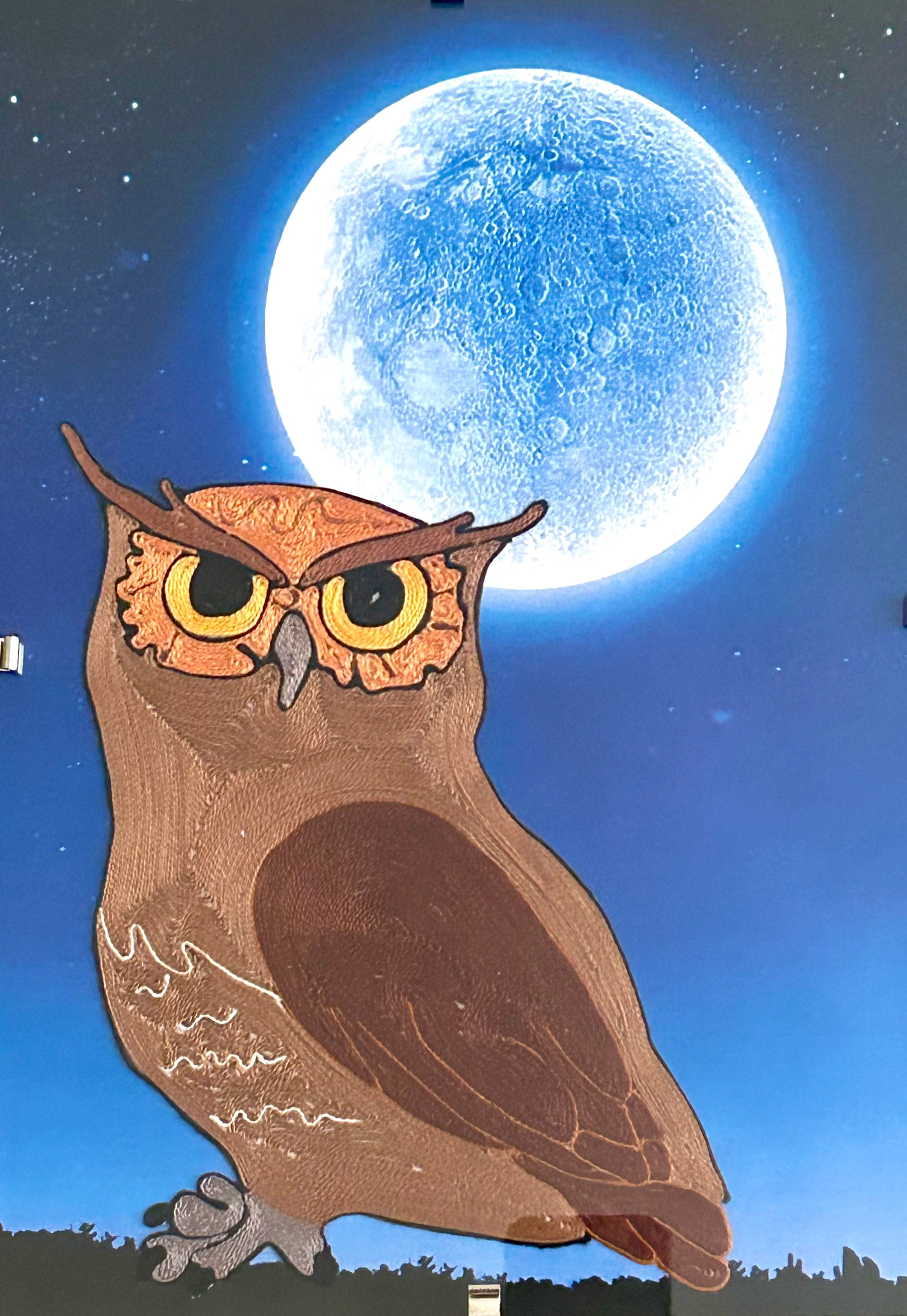 Cuadro en fío do Moucho