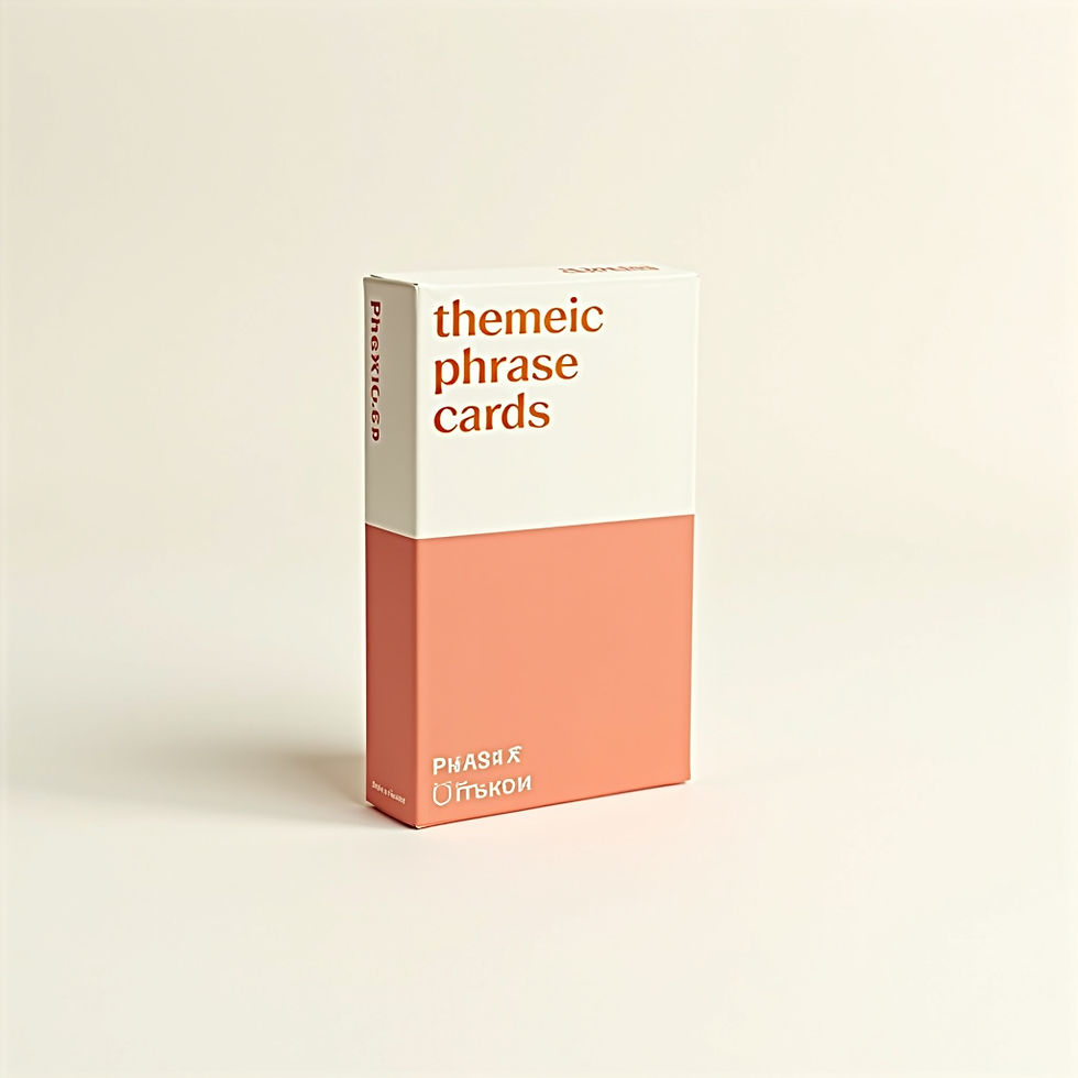 Thematic Phrase Cards