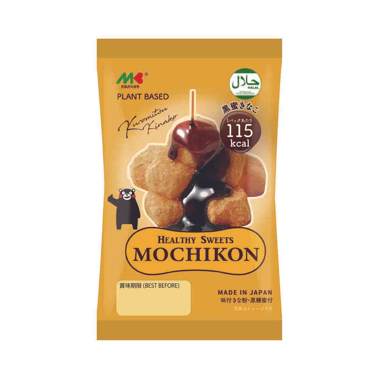 MOCHIKON 黒蜜きなこ MOCHIKON BROWN SUGAR SYRUP & SOYBEAN FLOUR