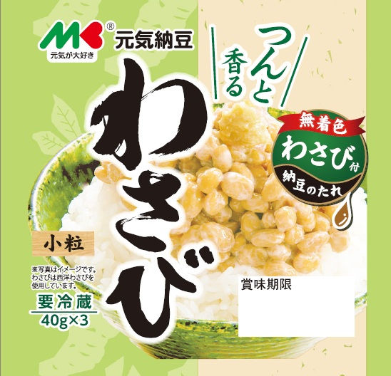 元気納豆 わさび