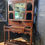 Thumbnail: Vintage Antique Oak and Mahogany Hat and Coat Hall Stand