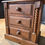 Thumbnail: Solid Farmhouse Pine Bedside Cabinet Chest of Drawers