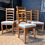 Thumbnail: Barker and Stonehouse Flagstone Dining Chairs x 6