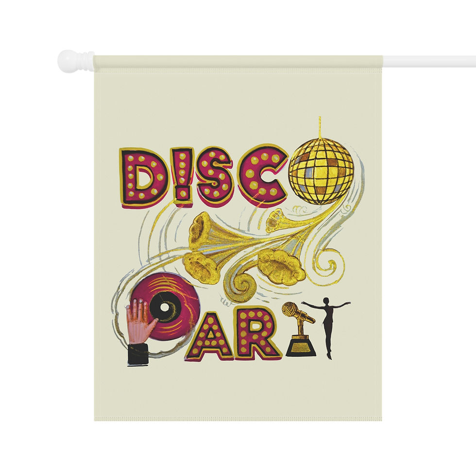 Thumbnail: DISCO PARTY Garden Banner Flag