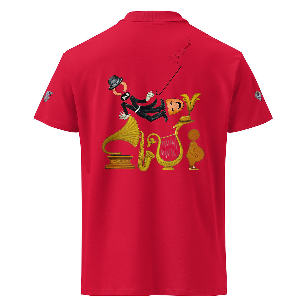 Thumbnail: COMEDY CLUB - SAND - VIP - Premium pique polo shirt