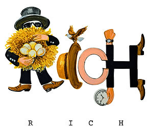 RICH artwork symbolising reward travel, motivation and employee appreciation experiences