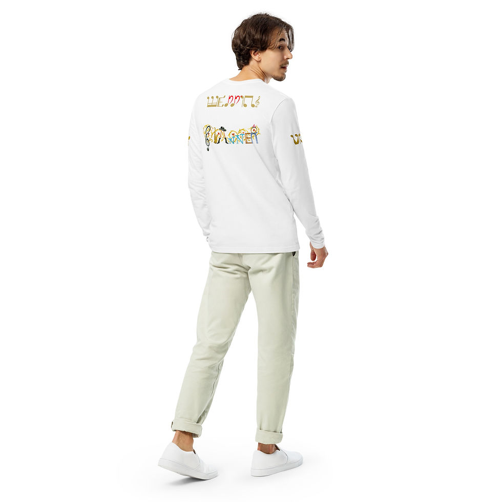 Thumbnail: Male Wedding Planner, Long Sleeve Fitted Crew