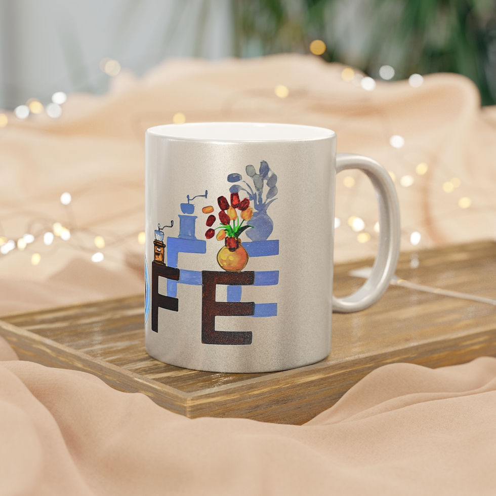 Thumbnail: COFFEE Lover's Metallic Mug - Perfect Gift for Coffee Enthusiasts