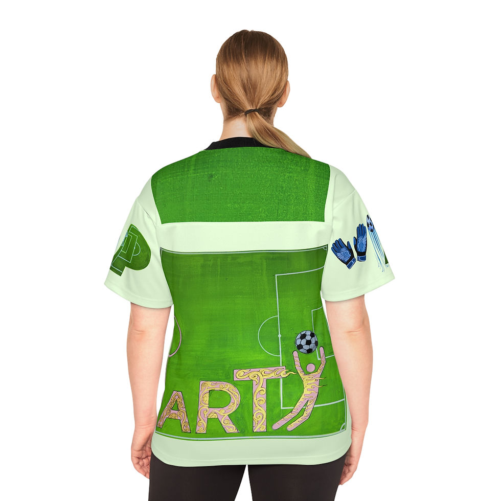 Thumbnail: L-O-V-E | P-A-R-T-Y | V-I-P "Game Day Gold" Football Jersey 