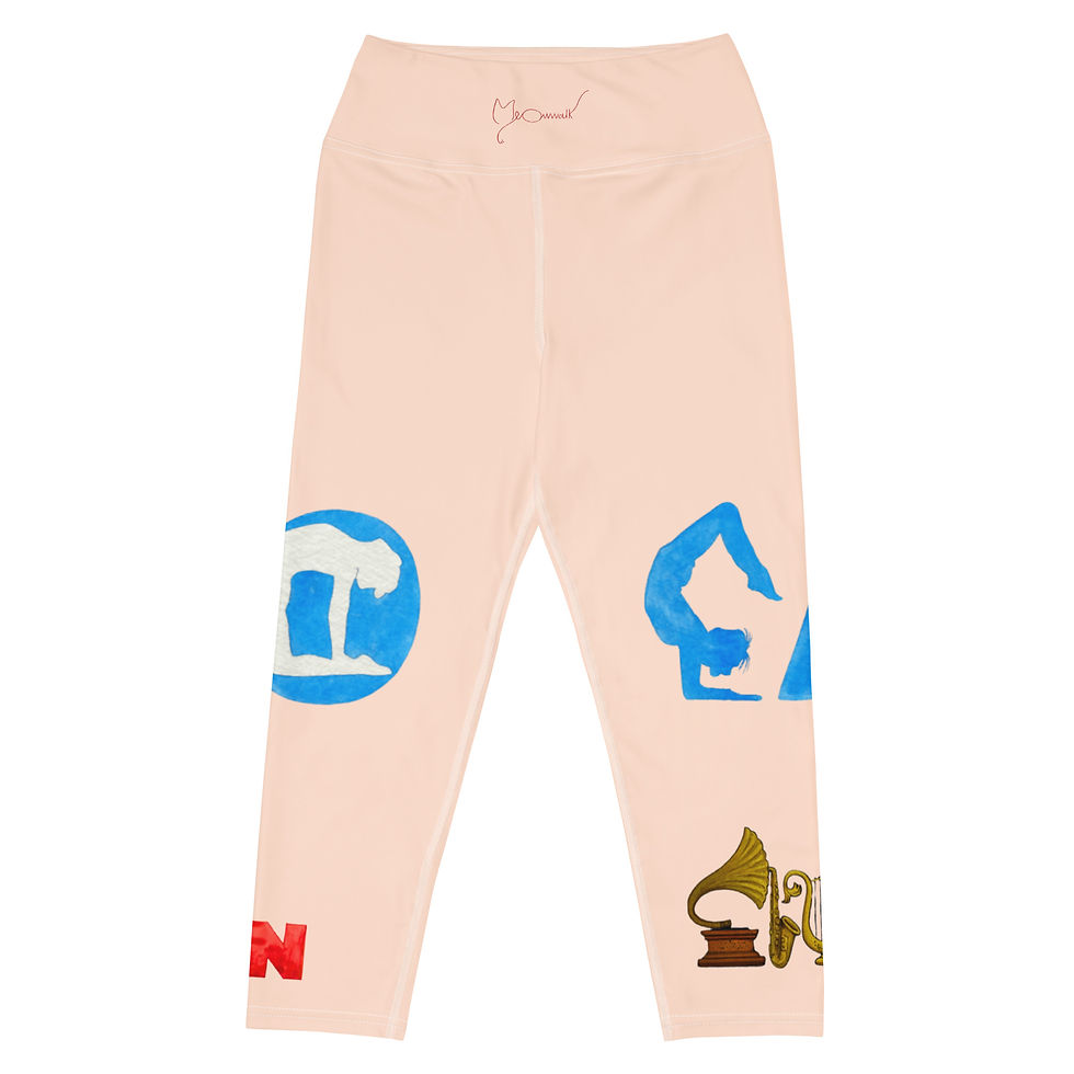 Thumbnail: YOGA FAN CLUB VIP -Capri Leggings