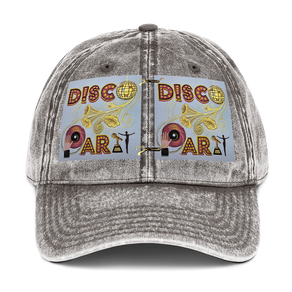 Thumbnail: DISCO PARTY - Vintage Cotton Twill Cap