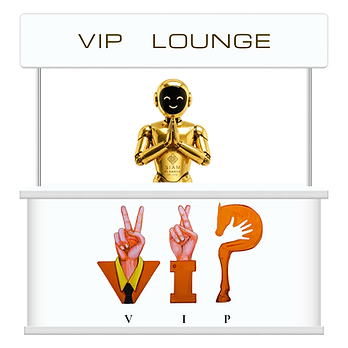 Executive VIP lounge for invited business leaders, investors, partners and guests at the Thailand technology expo.