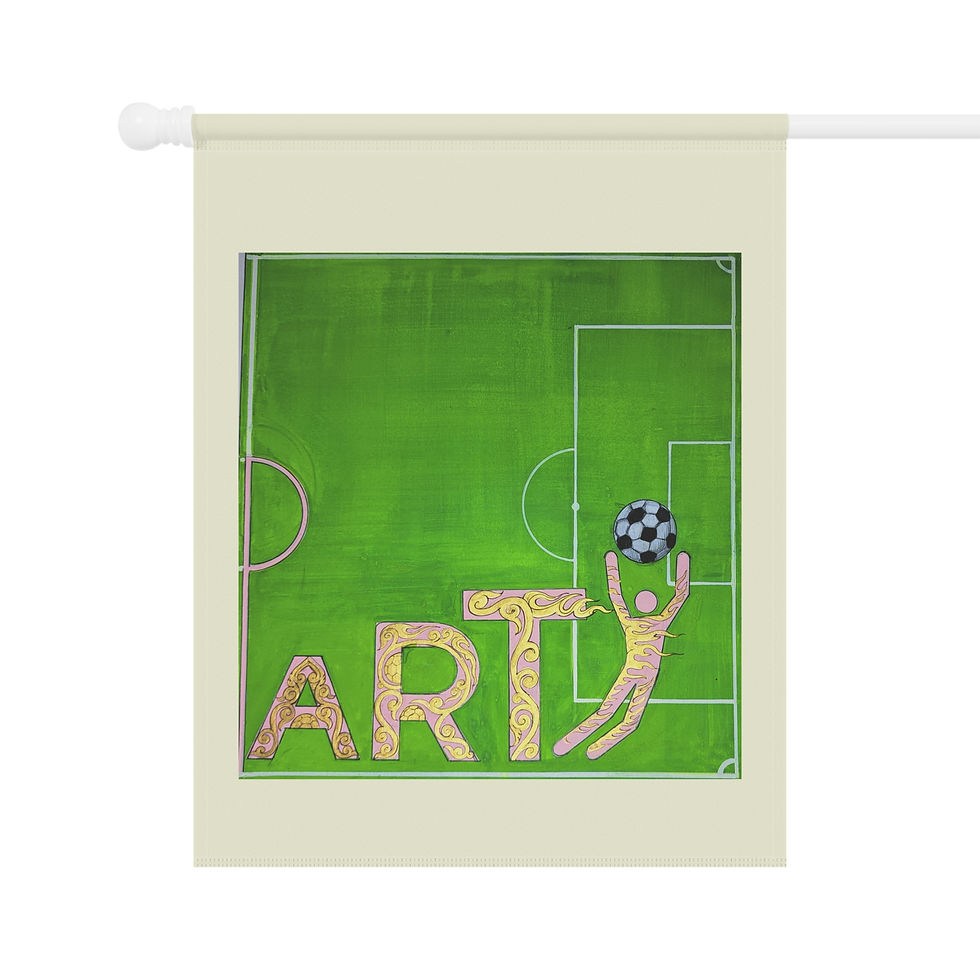 Thumbnail: Football PARTY Garden Banner