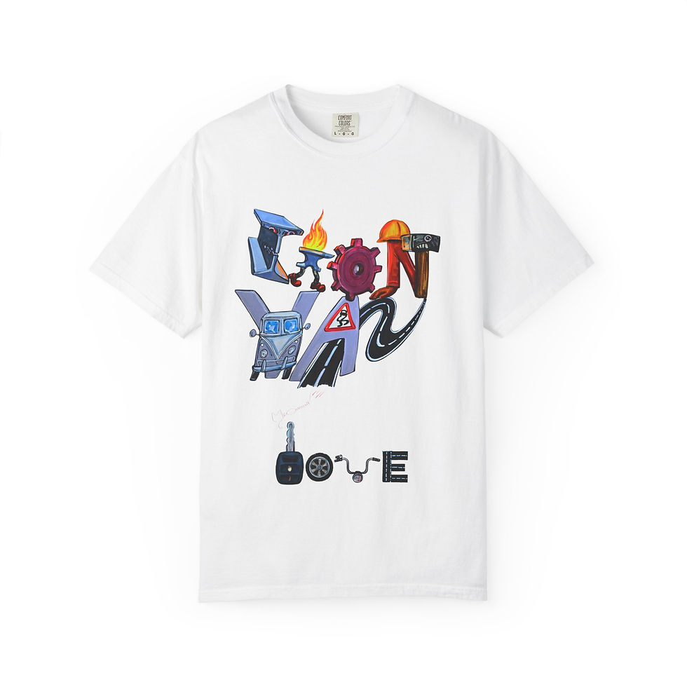 Thumbnail: IRON VAN LOVE (front) – VIP (back) Unisex Tee