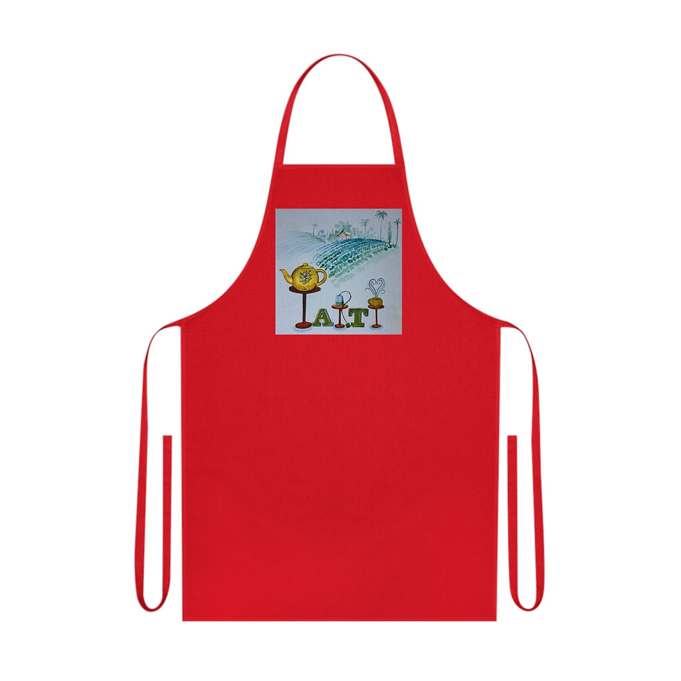 Thumbnail: Whimsical Cotton Apron with Custom Artwork, Fun