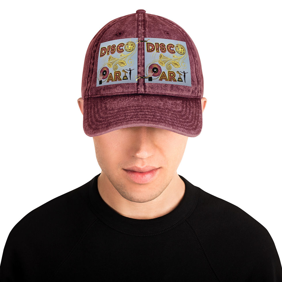 Thumbnail: DISCO PARTY - Vintage Cotton Twill Cap