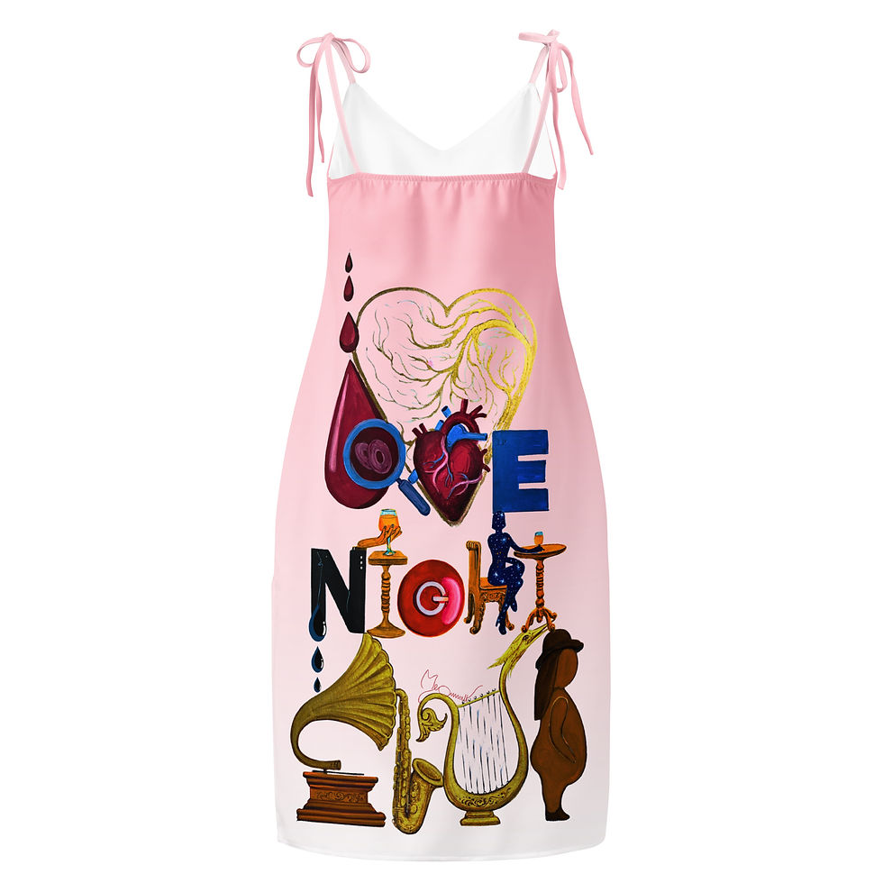 Thumbnail: Pink LOVE NIGHT CLUB PARTY - Strap Midi Dress